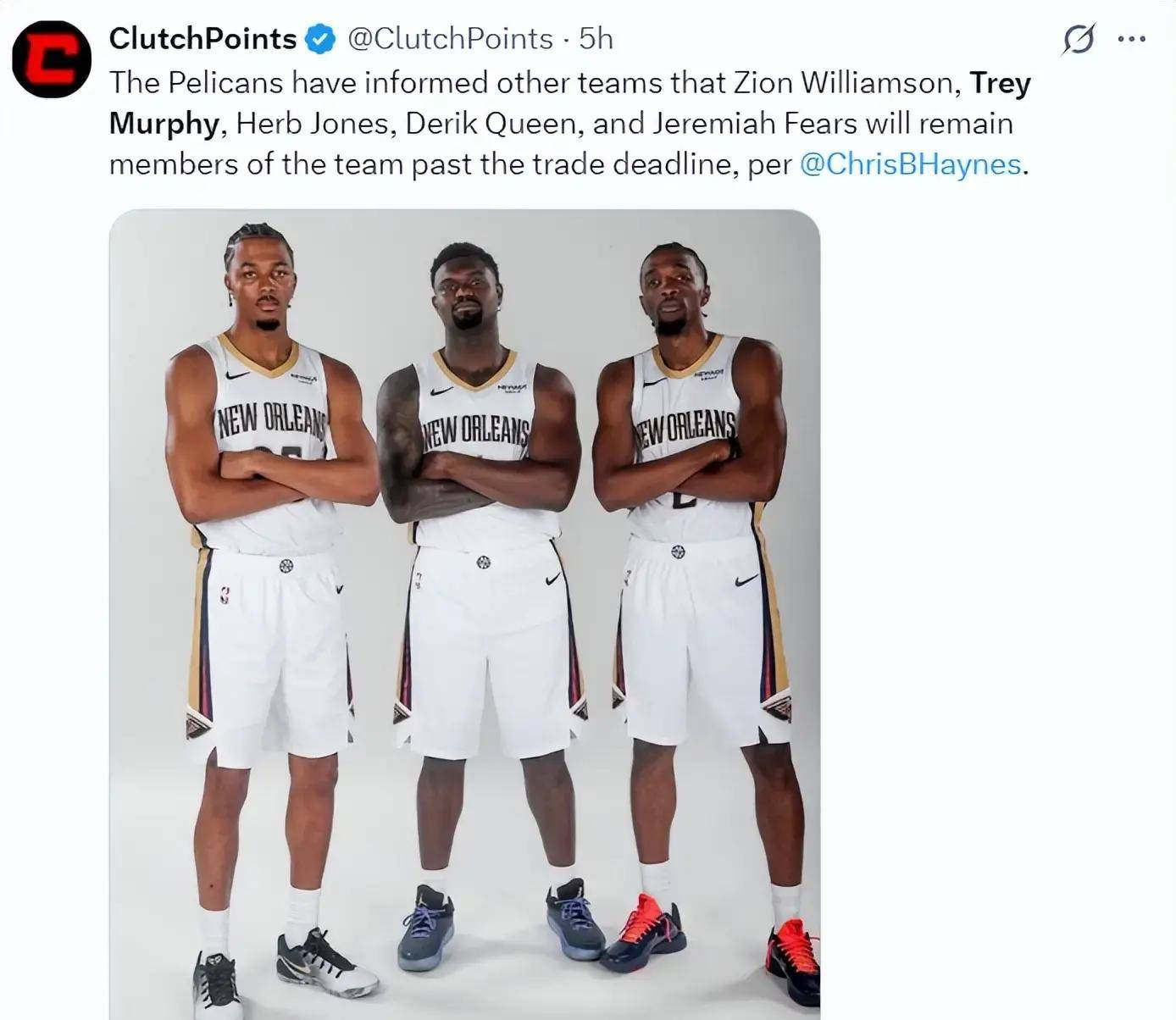 开云登录-关于NBA总决赛赛程吃紧，新奥尔良鹈鹕赛后内部沟通，更衣室稳定，球队文化再被提及的信息